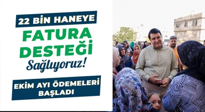 Şehitkamil’de ekim ayı fatura desteği ödemeleri başladı