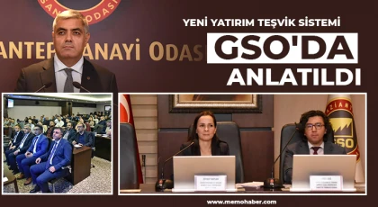 Yeni Yatırım Teşvik Sistemi GSO'da Anlatıldı