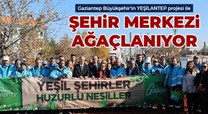 15 Temmuz Mahallesi’nde fidanlar toprakla buluştu