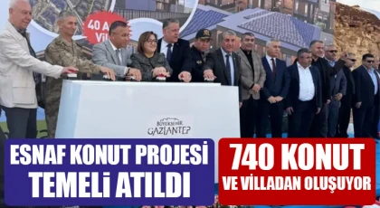 Esnaf Konut Projesi Temeli Atıldı