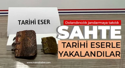 Gaziantep'te dolandırıcılık operasyonu! Sahte tarihi eserle yakalandılar 