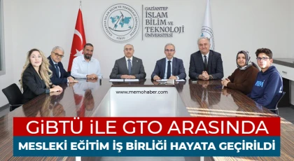 GİBTÜ ile GTO Arasında mesleki eğitim iş birliği hayata geçirildi