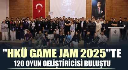 "HKÜ Game Jam 2025"te 120 oyun geliştiricisi buluştu