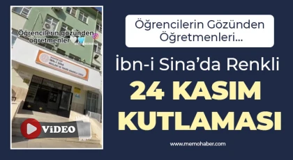 İbn-i Sina’da Renkli 24 Kasım Kutlaması