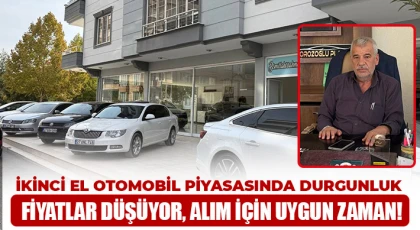İkinci El Otomobil Piyasasında Durgunluk: Fiyatlar Düşüyor, Alım İçin Uygun Zaman!