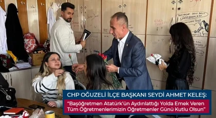 Keleş: Tüm Öğretmenlerimizin Öğretmenler Günü Kutlu Olsun