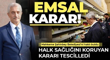 Mahkeme Şahinbey Belediyesi’ni haklı buldu, halk sağlığını koruyan kararı tescilledi