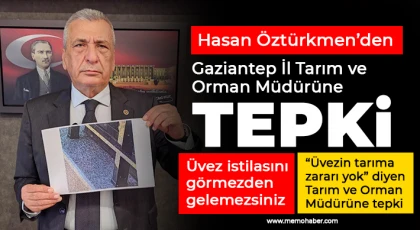 Öztürkmen’den “üvezin tarıma zararı yok” diyen Tarım ve Orman Müdürüne tepki
