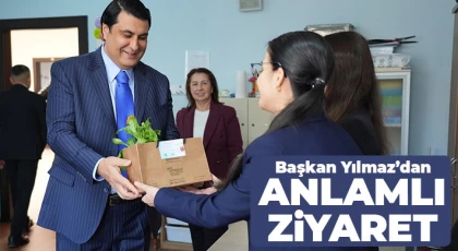 Yılmaz’dan anlamlı ziyaret