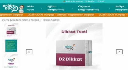 D2 Dikkat Testi