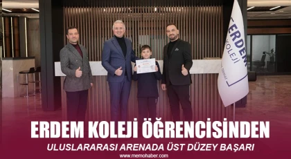 Erdem Koleji öğrencisinden uluslararası arenada üst düzey başarı