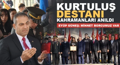 Eyüp Güneş: Minnet borcumuz var