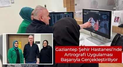 Gaziantep Şehir Hastanesi’nde Artrografi Uygulaması Başarıyla Gerçekleştiriliyor