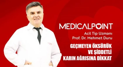Geçmeyen öksürük ve şiddetli karın ağrısına dikkat