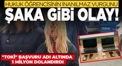 Hukuk öğrencisinin inanılmaz vurgun! "TOKİ" başvuru adı altında 1 milyon dolandırdı