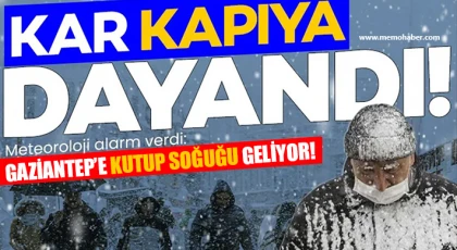 Meteoroloji’den Gaziantep'e Kar Yağış Uyarısı: Buzlanma ve Don Tehlikesi Kapıda