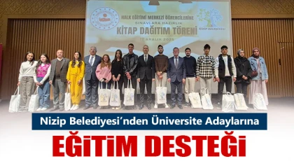 Nizip Belediyesi’nden Üniversite Adaylarına Eğitim Desteği