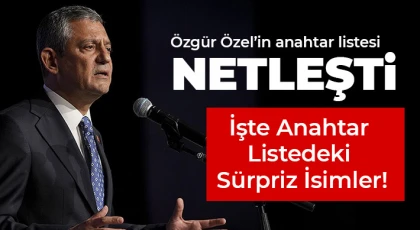 Özgür Özel’in A Takımı Netleşti: İşte Anahtar Listedeki İsimler!