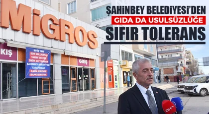 Şahinbey Belediyesi'nden Gıda Denetimi!