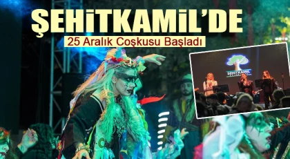 Şehitkamil’de 25 Aralık Coşkusu Başladı