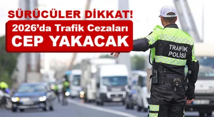 Sürücüler Dikkat! 2026’da trafik cezaları cep yakacak