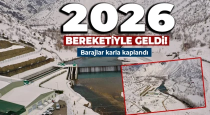 2026 Bereketiyle Geldi! Barajlar karla kaplandı