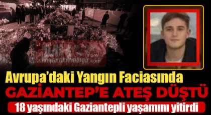 Crans-Montana’daki yangın Gaziantep’i yasa boğdu