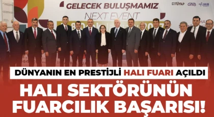 Dünya halı sektörü İstanbul Fuarı’nda buluştu