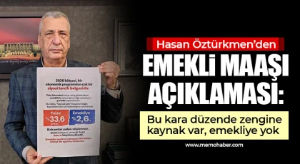 Emekliye kaynak yok' diyen iktidar bütçeden 282 milyar lira artırmış