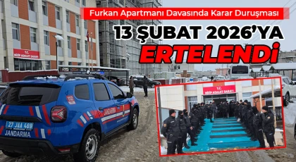 Furkan Apartmanı Davasında Karar Duruşması 13 Şubat 2026’ya Ertelendi