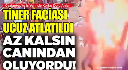 Gaziantep’te İş Kazası: Tiner Yanığıyla Hastaneye Kaldırıldı