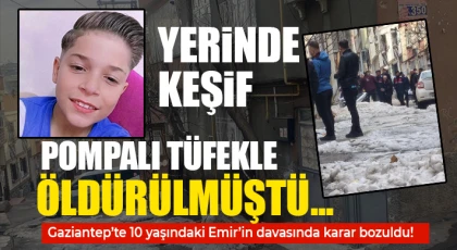  'Gürültü' gerekçesiyle öldürülen çocuğun davasında olay yerinde keşif yapıldı