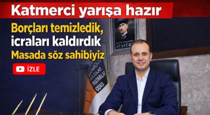 Katmerci yarışa hazır