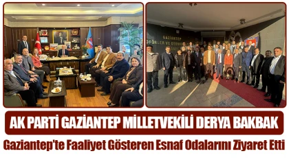 Milletvekili Bakbak'tan Esnaf Odalarına Ziyaret
