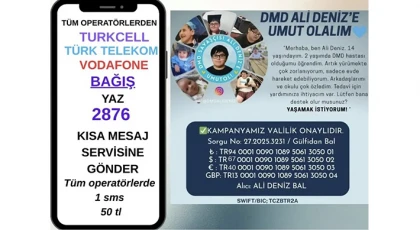 DMD’li Ali Deniz Yardım Bekliyor: “Yaşamak İstiyorum”
