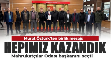 Mahrukatçılar Odası başkanını seçti 