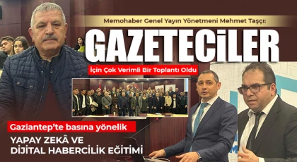 Mehmet Taşçı: Gazeteciler Dijital Dünyaya Ayak Uyduruyor