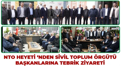 NTO'dan Sivil Toplum Örgütü Başkanlarına Tebrik Ziyareti