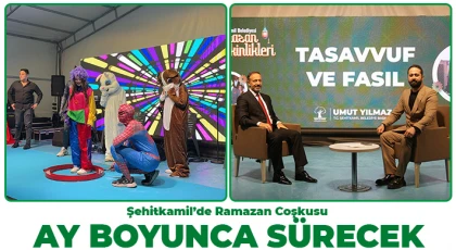 Ramazan etkinlikleri şehitkamil’de gönüllere dokunuyor
