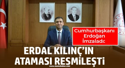 Dr. Erdal Kılınç’ın Yeni Görevi Resmi Gazete’de Yayımlandı