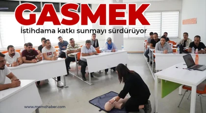 GASMEK, istihdama katkı sunmayı sürdürüyor