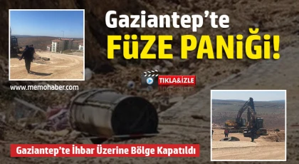 Gaziantep’te Şüpheli Cisim Alarmı: Füze Parçası mı?