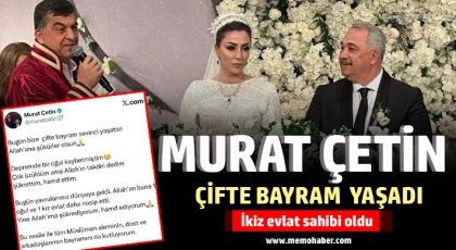 Murat Çetin çifte bayram yaşadı: İkiz evlat sahibi oldu 