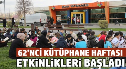 Büyükşehir’den Kütüphane Haftası’na Dolu Dolu Program