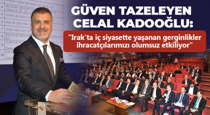 Celal Kadooğlu'ndan yapılan ve yapılması planlanan çalışmalarla ilgili etkili sunum