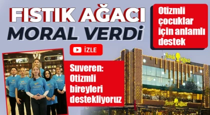 Fıstık Ağacı moral verdi 