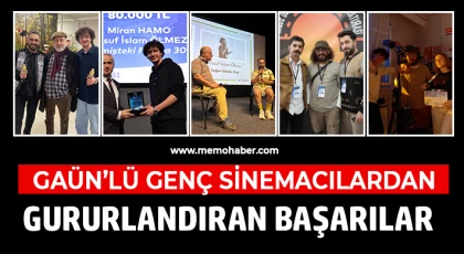 GAÜN’lü Genç Sinemacılardan Gururlandıran Başarılar