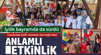 Gaziantep İyilik Hareketi Derneği’nden anlamlı etkinlik 