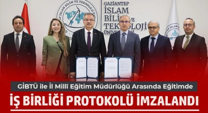 GİBTÜ ile MEB’den Stratejik İş Birliği