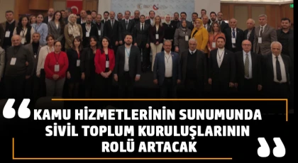 Kamu hizmetlerinin sunumunda sivil toplum kuruluşlarının rolü artacak